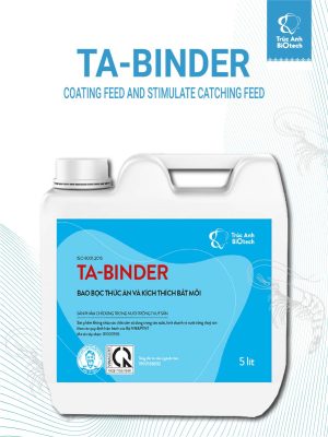 TA-Binder helps the feed stay longer in the water , and creates smell that stimulates shrimp to catch feed