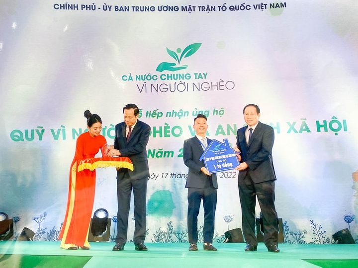 Truc Anh Biotech Co., Ltd (Truc Anh Biotech) supports the Fund "For the Poor" in 2022