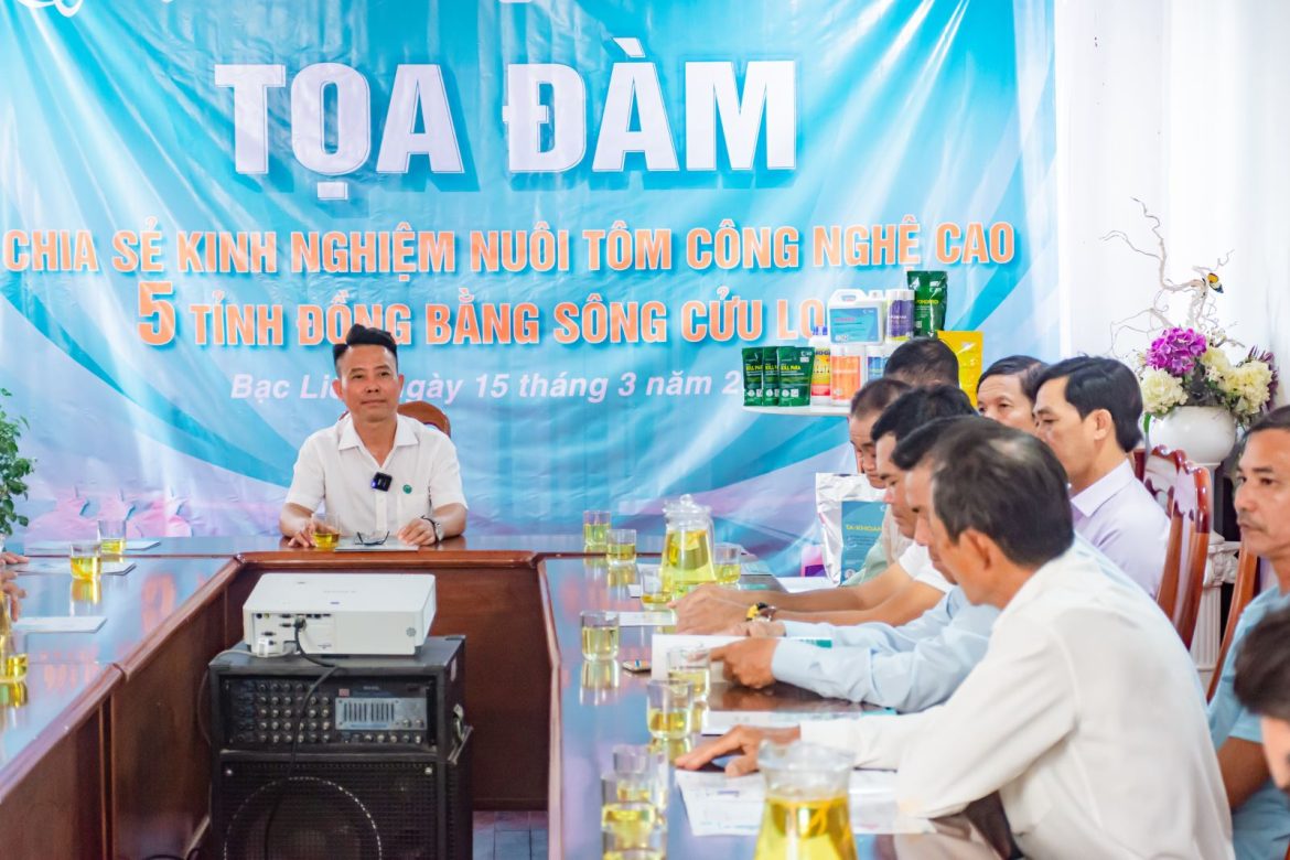 Sharing experience of high-tech shrimp farming for 5 provinces of the Mekong Delta-1